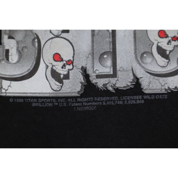 Vintage WWF 1998 Stone Cold Steve Austin "Austin 3:16" Black T-Shirt Size L - Picture 5 of 8